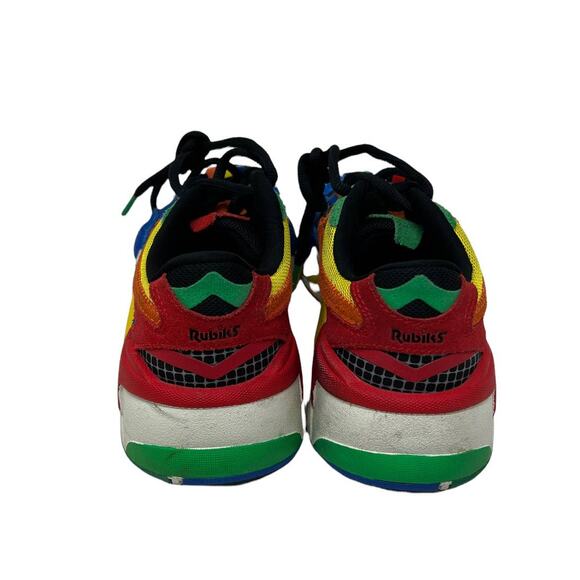 Puma RS-X3 RUBIKS Palace Blue Red Rubiks Cube Fashion Sneaker Shoes Kids 6.5C - Picture 6 of 7